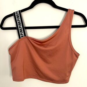 Victoria Secret Pink - Ultimate Logo Strap Sports Crop Top